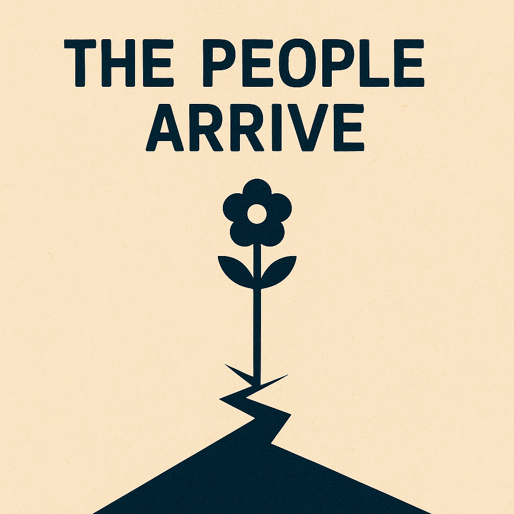 Title bloom artwork: The People Arrive